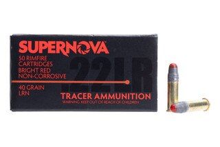 50 rounds of red tracer ammunition.